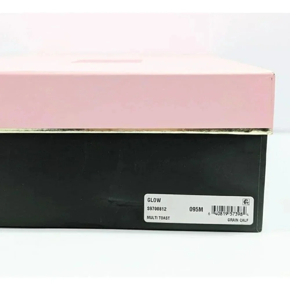 Kate Spade Women's Glow Leather Dressy Platforms Multi Toast Size 9.5 MSRP $228